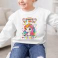 Crush First Grade Girls Back To School Unicorn First Day Graphic Kid Sweatshirt Crush First Grade Girls Back To School Unicorn First Day Graphic Kid Sweatshirt