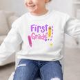 First Grade Diva Welcome Back To School 1st Grade Kids Performance Graphic Kid Sweatshirt First Grade Diva Welcome Back To School 1st Grade Kids Performance Graphic Kid Sweatshirt