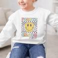 Fourth Grade Vibes Smile Face 4th Grade Team Back To School Graphic Kid Sweatshirt Fourth Grade Vibes Smile Face 4th Grade Team Back To School Graphic Kid Sweatshirt