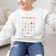 Groovy Cute ABC School Nurse Alphabet Back To School Women Graphic Kid Sweatshirt Groovy Cute ABC School Nurse Alphabet Back To School Women Graphic Kid Sweatshirt