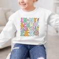 Groovy In My School Secretary Era Back To School Graphic Kid Sweatshirt Groovy In My School Secretary Era Back To School Graphic Kid Sweatshirt