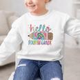 Hello Fourth Grade Tie Dye Pencil Back To School 4th Grade Graphic Kid Sweatshirt Hello Fourth Grade Tie Dye Pencil Back To School 4th Grade Graphic Kid Sweatshirt