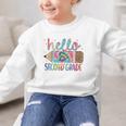 Hello Second Grade Pencil Tie Dye Back To School 2nd Grade Graphic Kid Sweatshirt Hello Second Grade Pencil Tie Dye Back To School 2nd Grade Graphic Kid Sweatshirt
