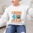 I'm Ready To Crush 4th Grade Hockey Kids Back To School Premium Tri-Blend Graphic Kid Sweatshirt I'm Ready To Crush 4th Grade Hockey Kids Back To School Premium Tri-Blend Graphic Kid Sweatshirt