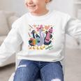 Kindergarten 1st Grade Goose Back To School Girls Graphic Kid Sweatshirt
