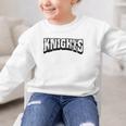 Knights Back To School Spirit Premium Tri-Blend Graphic Kid Sweatshirt