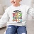 Lunch Lady Welcome Back To School First Day Of School Graphic Kid Sweatshirt