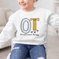 Pediatric Occupational Therapy Paper Pencil Back To School Graphic Kid Sweatshirt