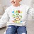 Pinapple Beach Back To School Day Aloha Fourth Grade Performance Graphic Kid Sweatshirt