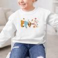 Pre K Preschool Football Basketball Baseball Back To School Graphic Kid Sweatshirt Pre K Preschool Football Basketball Baseball Back To School Graphic Kid Sweatshirt