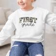 Retro First Grade Old Camo Back To School Boy Girl 1st Grade Graphic Kid Sweatshirt Retro First Grade Old Camo Back To School Boy Girl 1st Grade Graphic Kid Sweatshirt