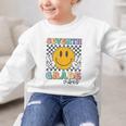Seventh Grade Vibes Cute Smile Back To School 7th Grade Team Graphic Kid Sweatshirt Seventh Grade Vibes Cute Smile Back To School 7th Grade Team Graphic Kid Sweatshirt
