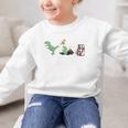 Solid Liquid Gas Dinosaur Back To School Premium Tri-Blend Graphic Kid Sweatshirt Solid Liquid Gas Dinosaur Back To School Premium Tri-Blend Graphic Kid Sweatshirt