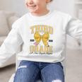 Third Grade Back To School First Day Pencil Bow 2025 Girls Graphic Kid Sweatshirt Third Grade Back To School First Day Pencil Bow 2025 Girls Graphic Kid Sweatshirt