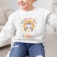 Welcome Back To School Raccoon First Day Of School Checkered Premium Tri-Blend Graphic Kid Sweatshirt