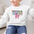 Women Occupational Therapy OT Pencil Bow Back To School COTA Graphic Kid Sweatshirt