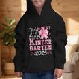 My 1st Day Of Kindergarten 2025 Back To School Girls Graphic Kid Hoodie My 1st Day Of Kindergarten 2025 Back To School Girls Graphic Kid Hoodie