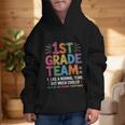 1st Grade Team Like Normal But Cooler Back To School Graphic Kid Hoodie 1st Grade Team Like Normal But Cooler Back To School Graphic Kid Hoodie