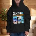 5th Grade Back To School Baseball Drip Ice Cream Game On Graphic Kid Hoodie
