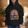 67 Days Smarter Rainbow For Back To School Kids Graphic Kid Hoodie