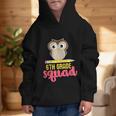 6th Grade Squad Back To School Owl & Pencil Graphic Kid Hoodie 6th Grade Squad Back To School Owl & Pencil Graphic Kid Hoodie