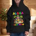 Aloha First Grade Pineapple Hawaii Back To School Kids Girl Graphic Kid Hoodie