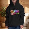 Aloha Pre-K Tropical Floral Beach Silly Goose Back To School Graphic Kid Hoodie