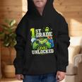 Back To School 1st First Grade Level Unlocked Gamer Kid Graphic Kid Hoodie Back To School 1st First Grade Level Unlocked Gamer Kid Graphic Kid Hoodie