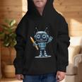 Back To School 2025 Robot Pencil For Kids Graphic Kid Hoodie