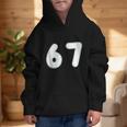 Back To School 67 Notebook Number For Class Year Graphic Kid Hoodie Back To School 67 Notebook Number For Class Year Graphic Kid Hoodie