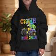 Back To School Boy Dinosaur I'm Ready To Crush First Grade Graphic Kid Hoodie Back To School Boy Dinosaur I'm Ready To Crush First Grade Graphic Kid Hoodie