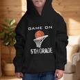 Back To School Game On 5th Grade Basketball Kids Graphic Kid Hoodie