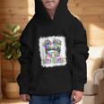 Back To School Hello 5th Grade Cute Messy Bun Tie Dye Girls Graphic Kid Hoodie Back To School Hello 5th Grade Cute Messy Bun Tie Dye Girls Graphic Kid Hoodie
