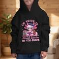 Back To School I'm Ready To Axolotl Question In 4th Grade Graphic Kid Hoodie