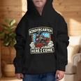 Back To School Kindergarten Here I Come Train Boys Girls Graphic Kid Hoodie Back To School Kindergarten Here I Come Train Boys Girls Graphic Kid Hoodie