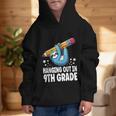 Back To School Ninth Grade Sloth Hanging Out In 9th Grade Graphic Kid Hoodie Back To School Ninth Grade Sloth Hanging Out In 9th Grade Graphic Kid Hoodie