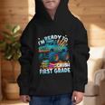Back To School Ready To Crush 1st Grade Monster Truck Boys Graphic Kid Hoodie