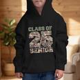 Back To School Senior 12th Grade Class Of 2025 Camouflage Graphic Kid Hoodie Back To School Senior 12th Grade Class Of 2025 Camouflage Graphic Kid Hoodie