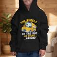 Back To School The Wheels On The Bus Go Round And Round Kids Graphic Kid Hoodie Back To School The Wheels On The Bus Go Round And Round Kids Graphic Kid Hoodie