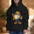 Baseball Ice Cream Drip Youth Back To School Baseball Stuff Graphic Kid Hoodie