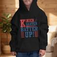 Baseball Kindergarten Back To School Kindergarten Batter Up Graphic Kid Hoodie Baseball Kindergarten Back To School Kindergarten Batter Up Graphic Kid Hoodie