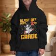 Blast Off Into Second Grade Back To School 2nd Graders Graphic Kid Hoodie Blast Off Into Second Grade Back To School 2nd Graders Graphic Kid Hoodie