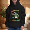 Blasting Into 3rd Grade Dinosaur Astronaut Back To School Graphic Kid Hoodie Blasting Into 3rd Grade Dinosaur Astronaut Back To School Graphic Kid Hoodie