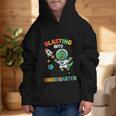 Blasting Into Kindergarten Dinosaur Astronaut Back To School Graphic Kid Hoodie Blasting Into Kindergarten Dinosaur Astronaut Back To School Graphic Kid Hoodie