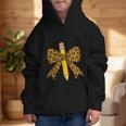 Bow Pencil Leopard First Day Of School Back To School Graphic Kid Hoodie Bow Pencil Leopard First Day Of School Back To School Graphic Kid Hoodie