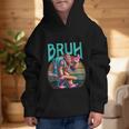 Boys Modern Bruh Big Foot Back To School Graphic Graphic Kid Hoodie Boys Modern Bruh Big Foot Back To School Graphic Graphic Kid Hoodie
