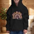 Bruh We Back To School Office Support Staff Leopard Rainbow Graphic Kid Hoodie Bruh We Back To School Office Support Staff Leopard Rainbow Graphic Kid Hoodie