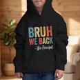 Bruh We Back Vice Principal Retro Vintage Back To School Graphic Kid Hoodie Bruh We Back Vice Principal Retro Vintage Back To School Graphic Kid Hoodie