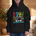 Bruh It's My First Day Of Junior Back To School Graphic Kid Hoodie