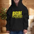 Bruh We'Re Back FUNNY Lunch Lady Back To School Graphic Kid Hoodie